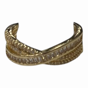 Ring Band By Clothes Mentor In Gold