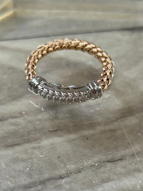 Ring Band By Clothes Mentor, Size: 7
