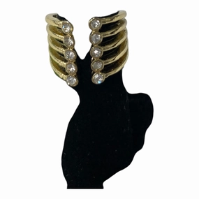 Ring Band  In Gold, Size:7.5