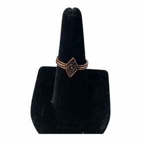 Ring Band  In Gold, Size:7