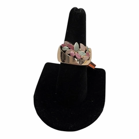 Ring Other  In Gold & Pink, Size:7