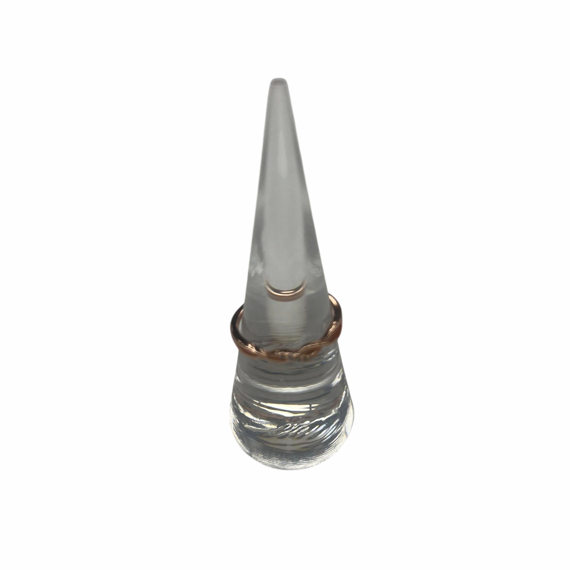 Ring Stackable By Clothes Mentor In Rose Gold