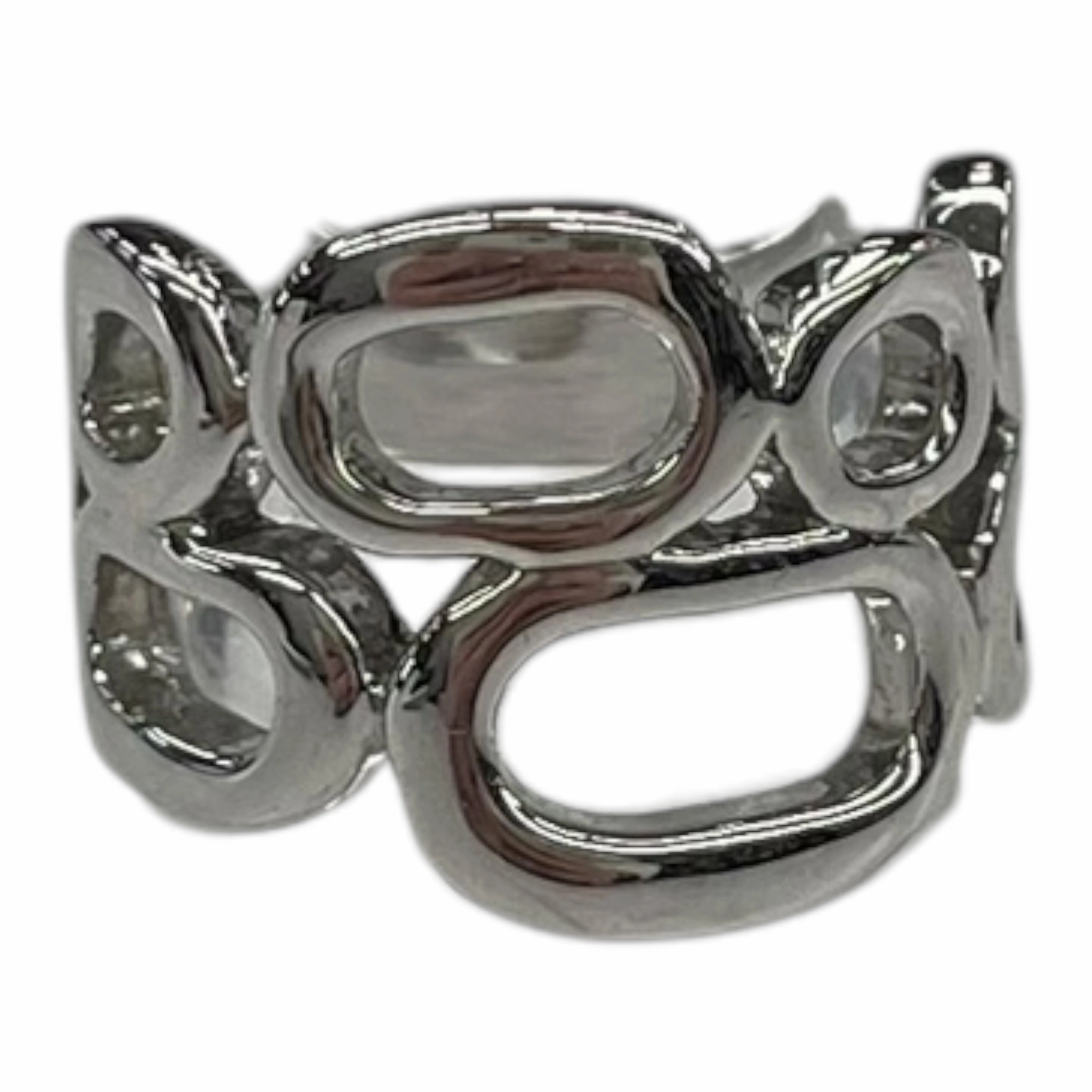 Ring Statement By Clothes Mentor In Silver