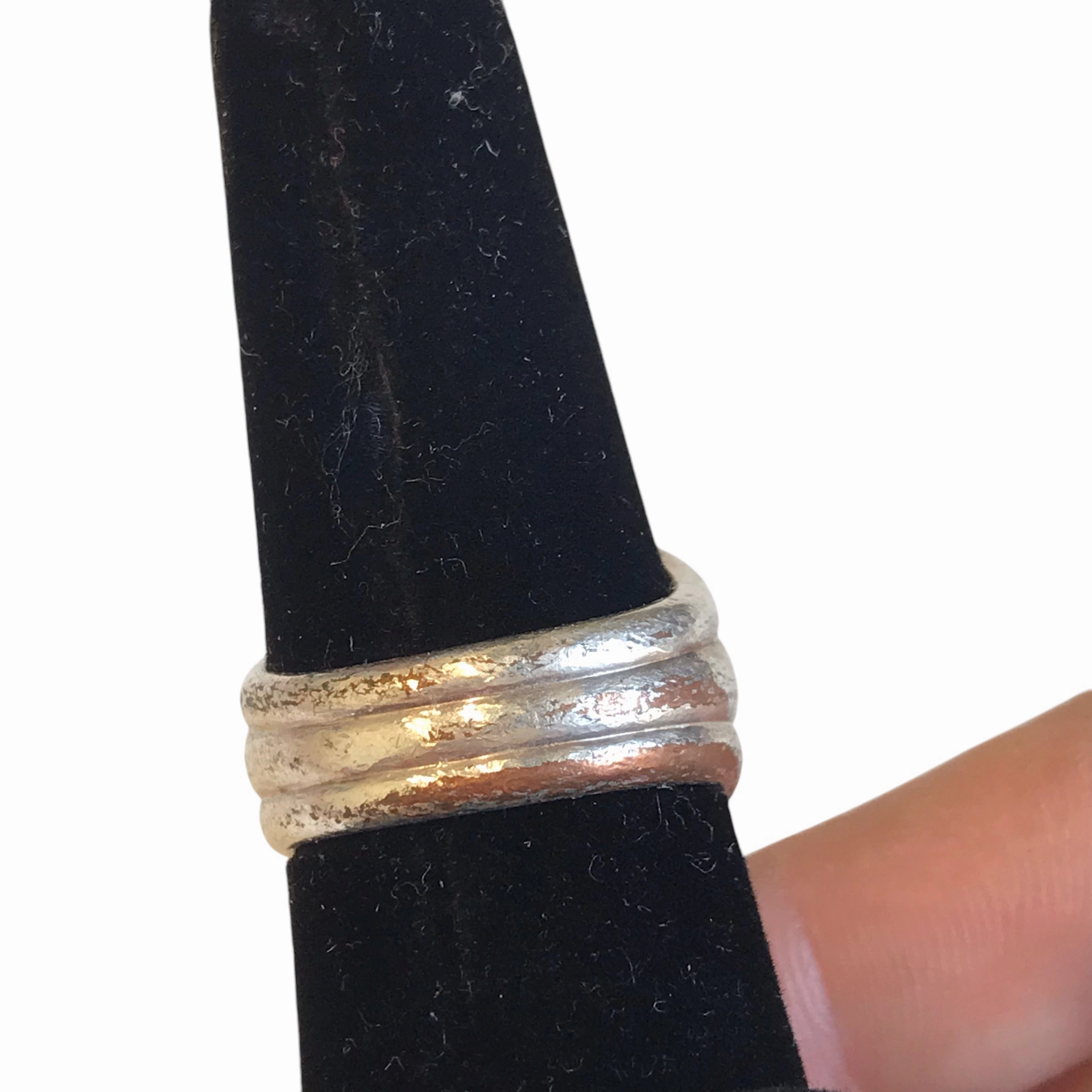 Ring Statement In Silver