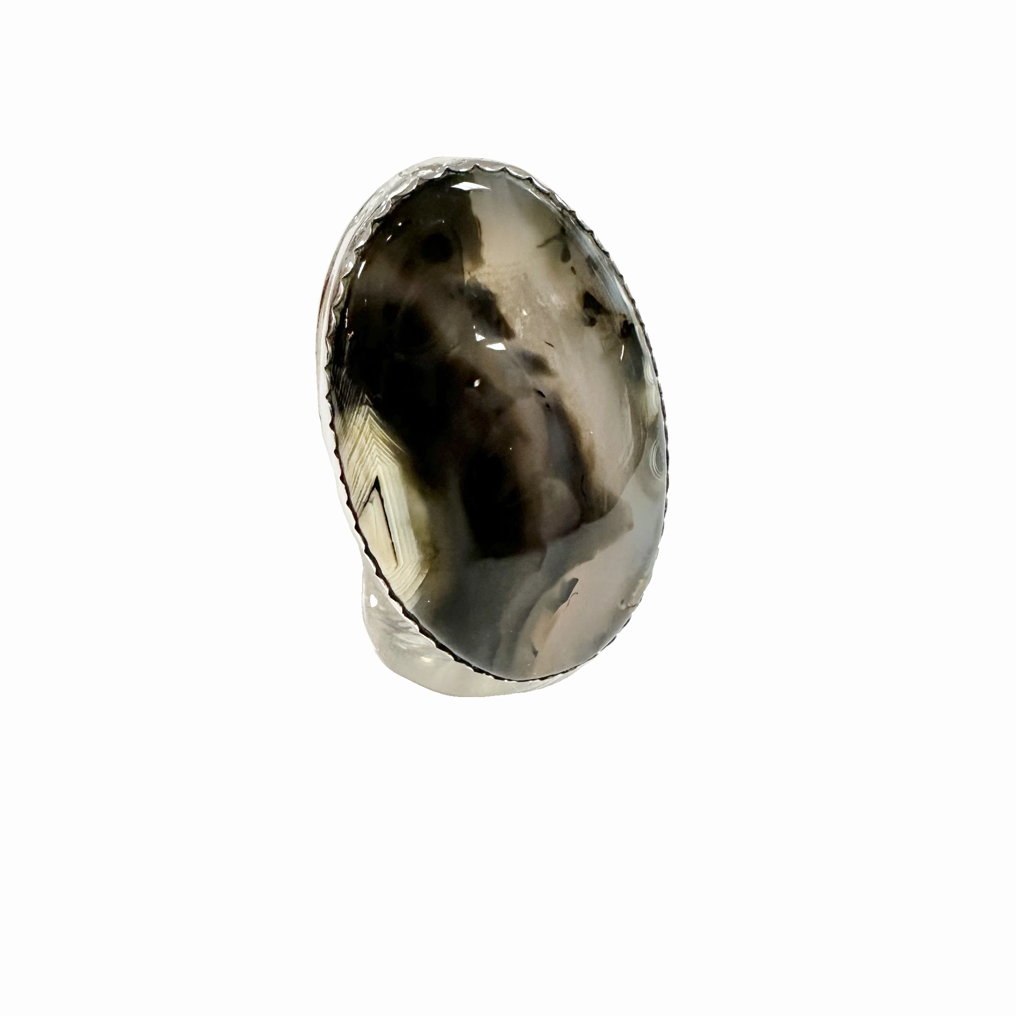 Ring Sterling Silver , Size: 7.5