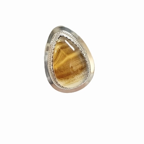 Ring Sterling Silver , Size: 9