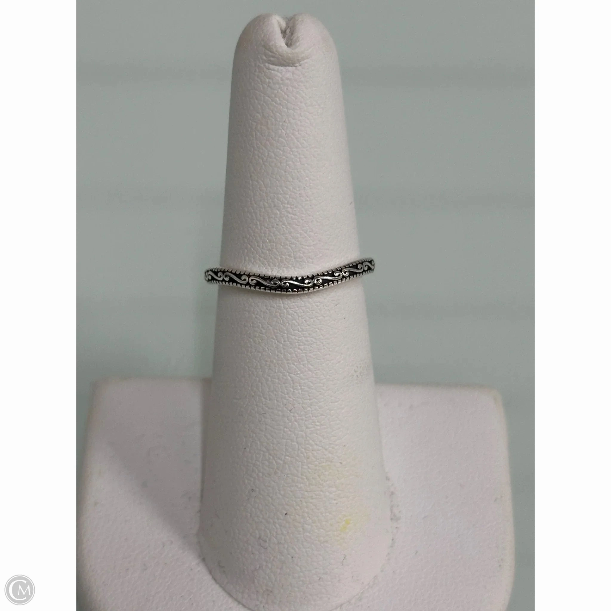 Ring Sterling Silver By Avena Size: 6