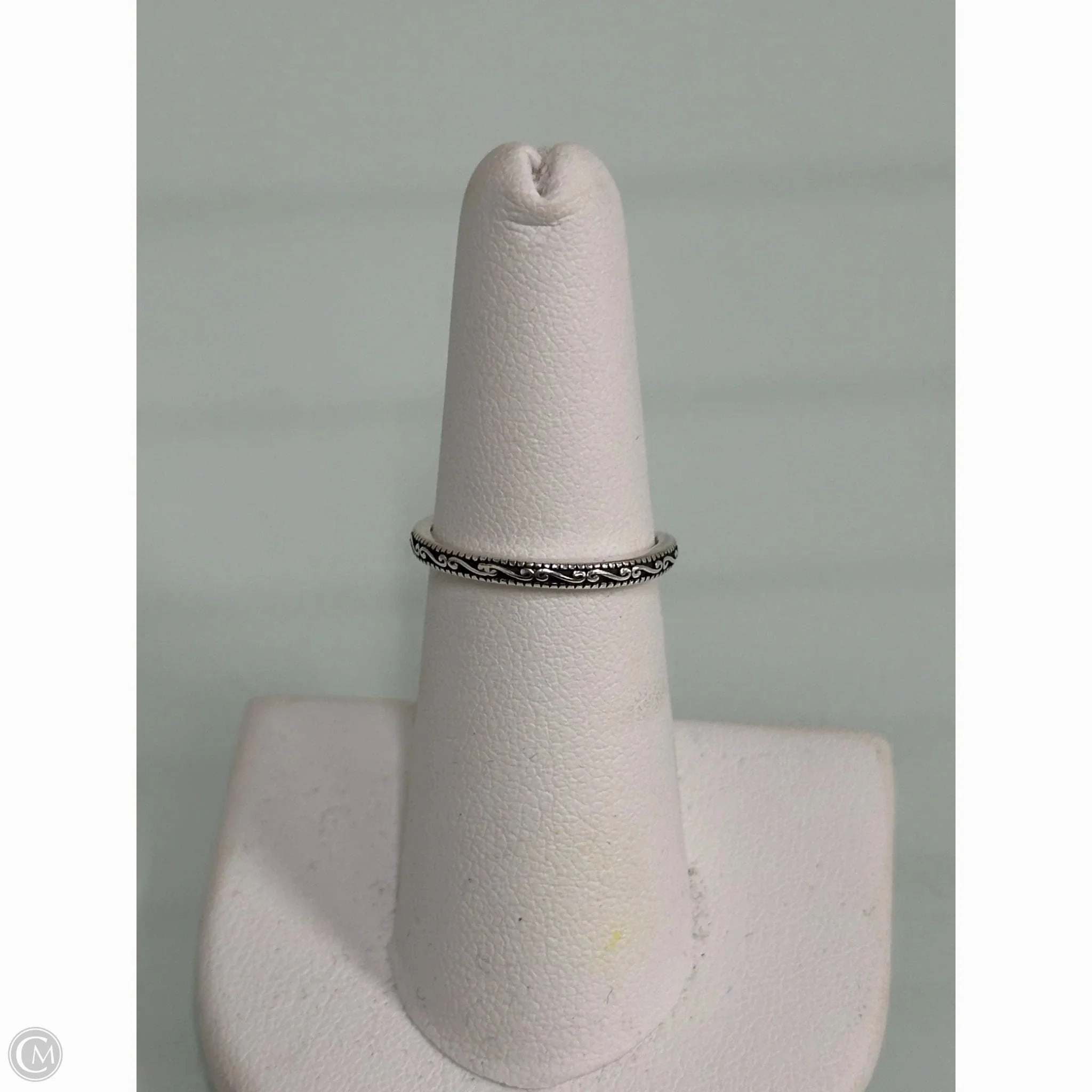 Ring Sterling Silver By Avena Size: 6