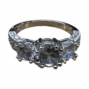 Ring Sterling Silver By Clothes Mentor In Silver
