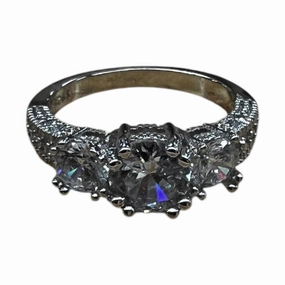 Ring Sterling Silver By Clothes Mentor In Silver