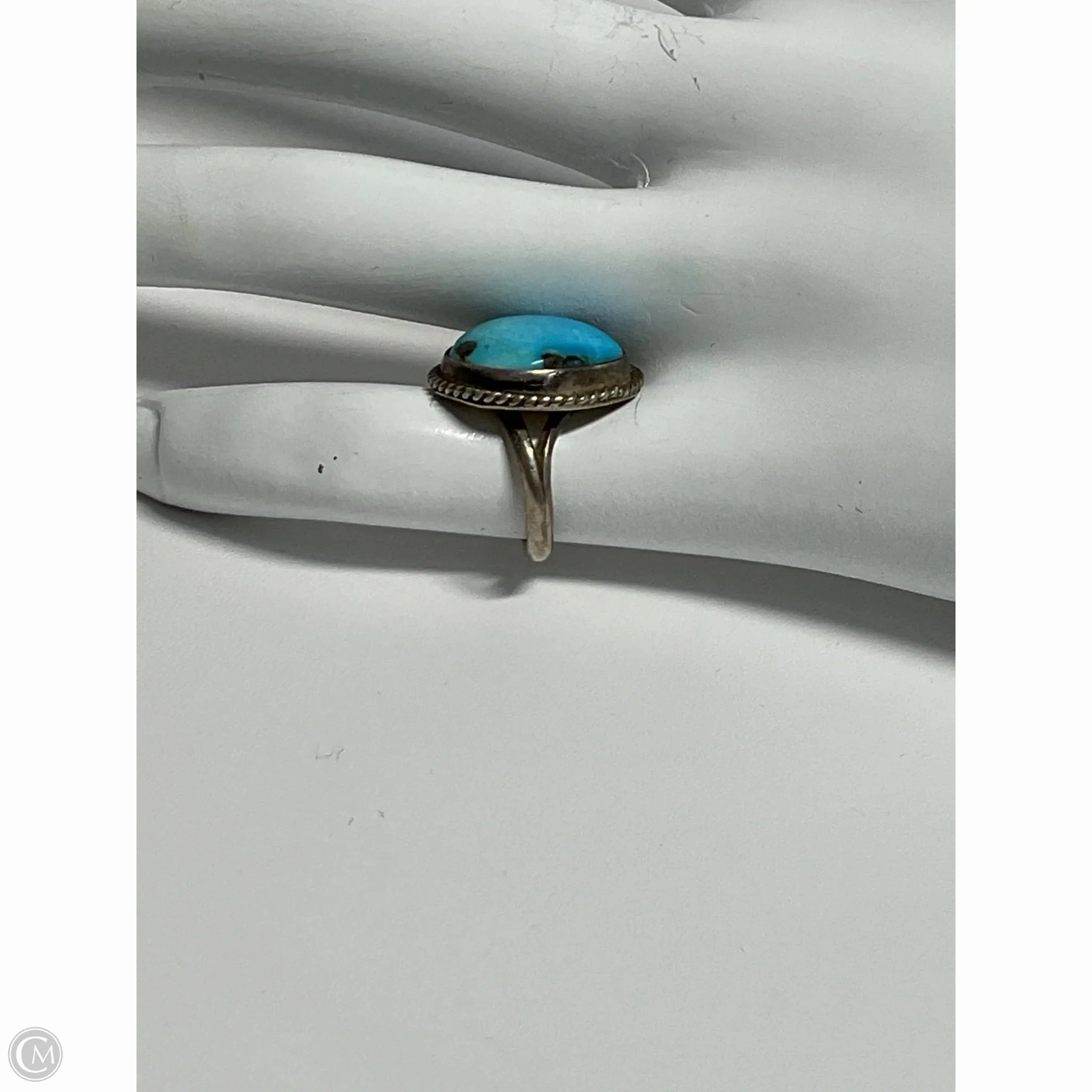 Ring Sterling Silver By Cmb, Size: 4