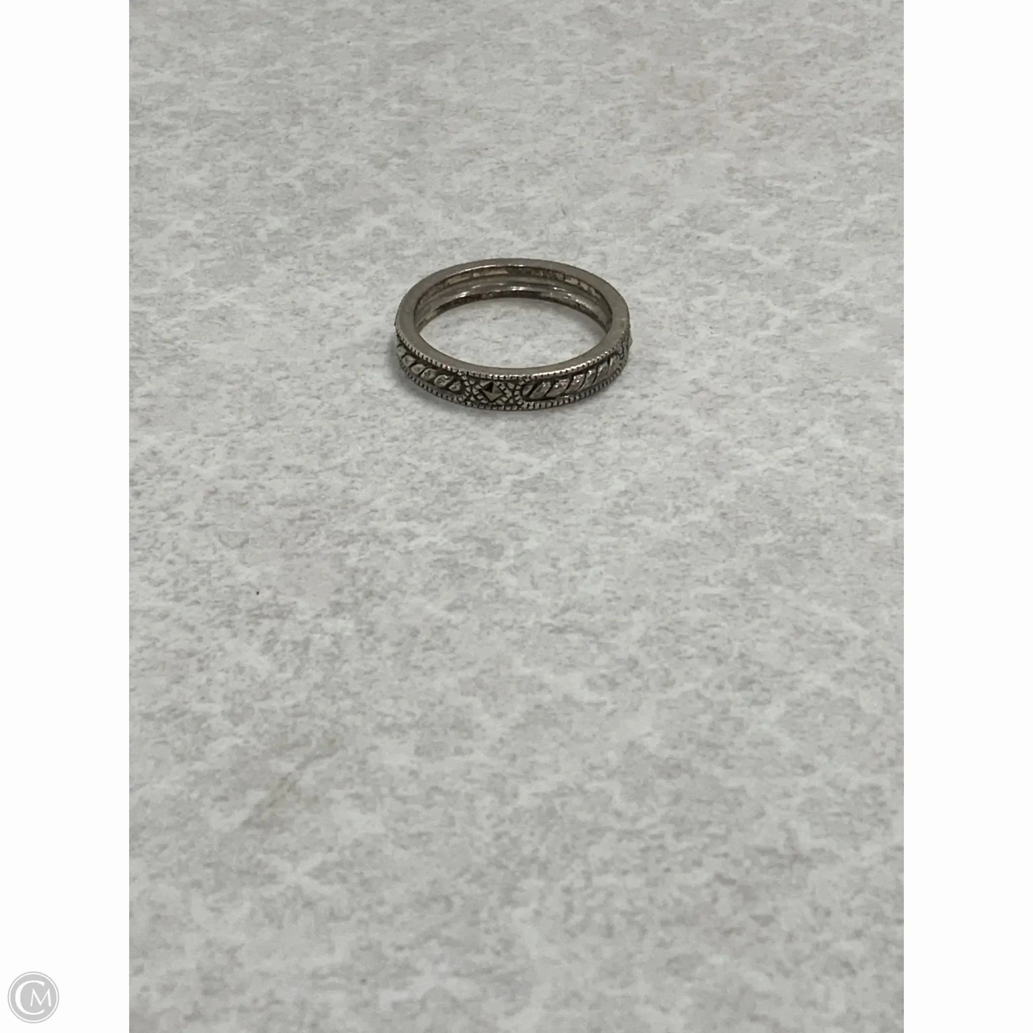 Ring Sterling Silver By Cmb, Size: 7.5