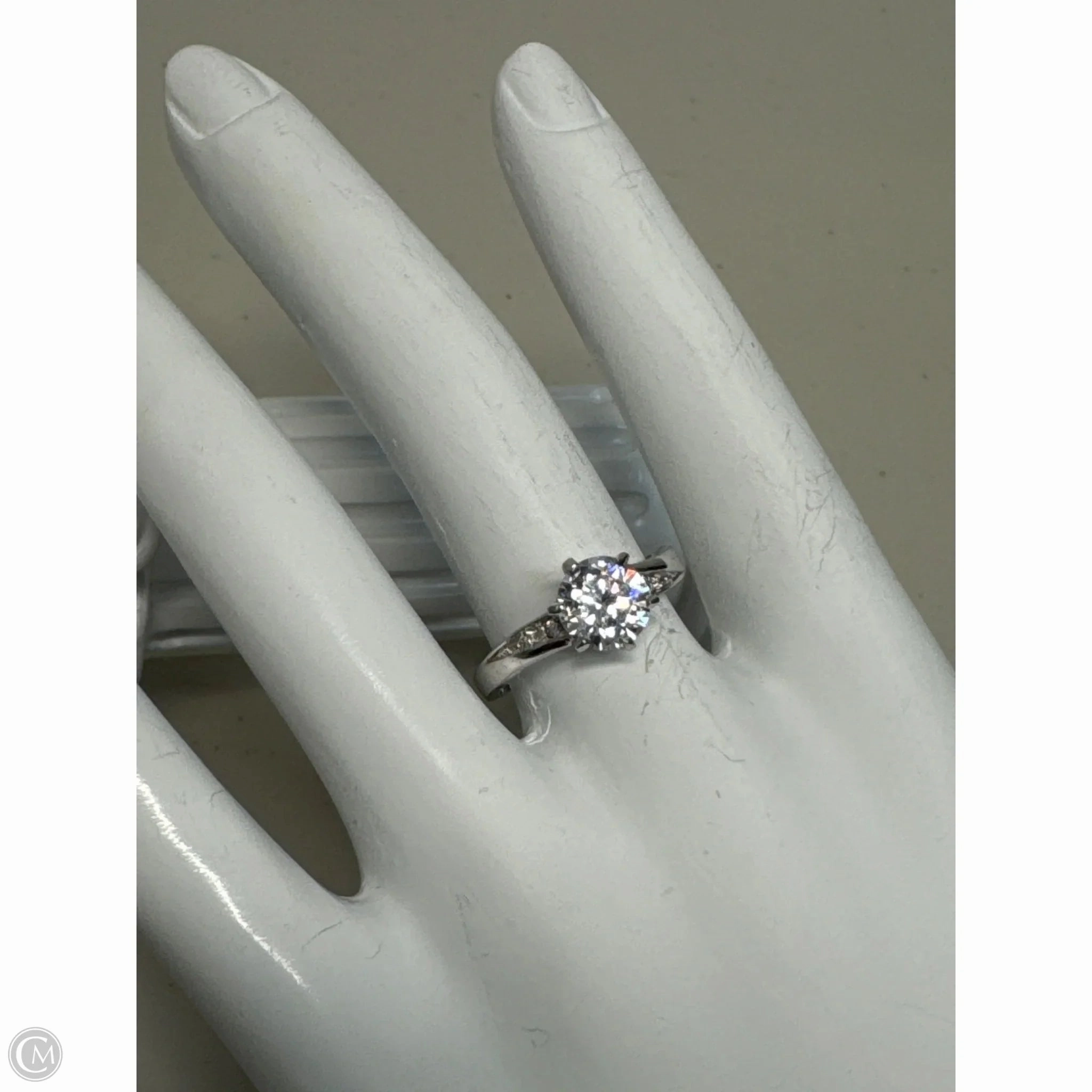 Ring Sterling Silver By Cmb, Size: 7.5