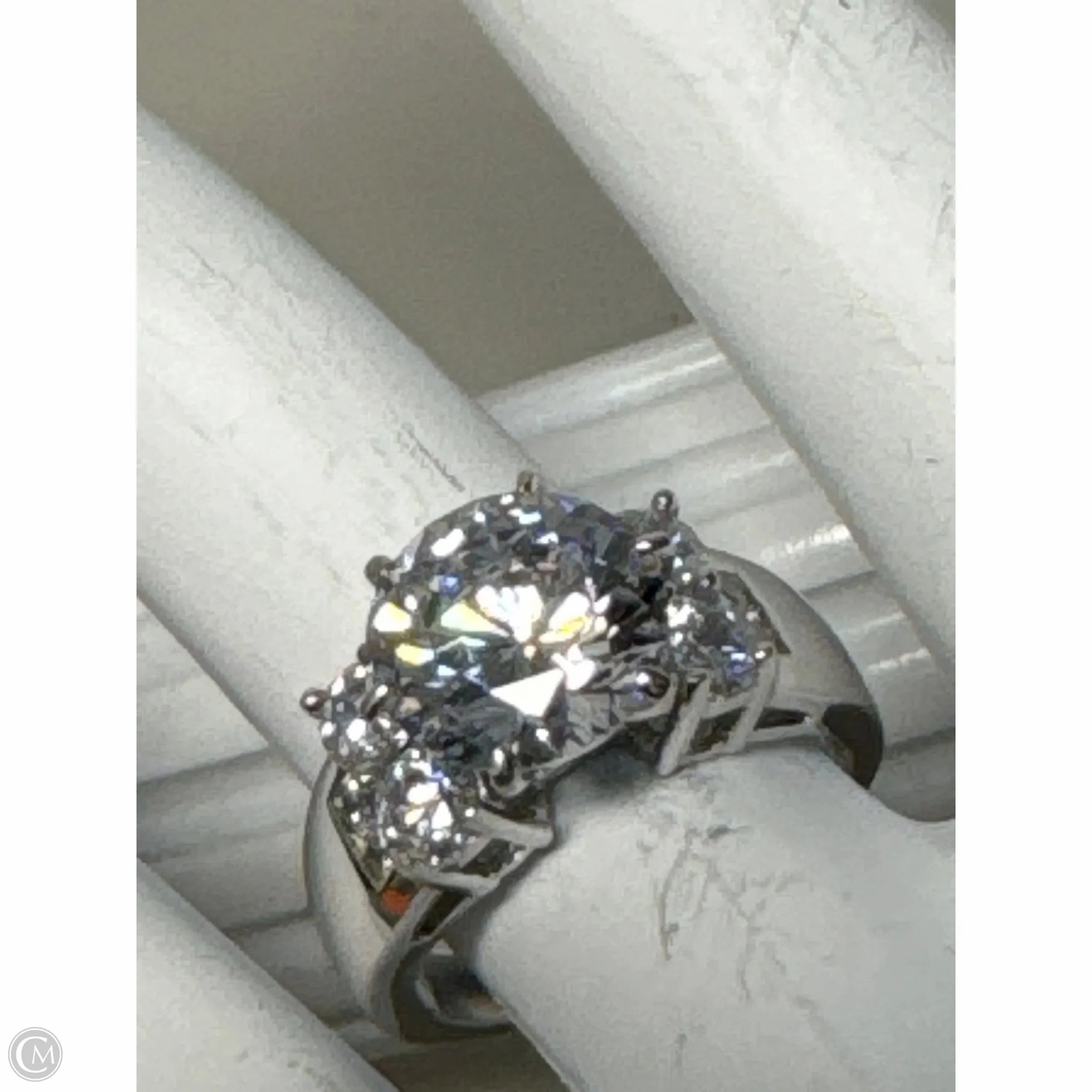 Ring Sterling Silver By Cmb, Size: 7.5