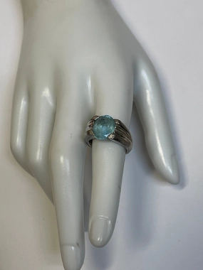 Ring Sterling Silver By Cmb, Size: 7
