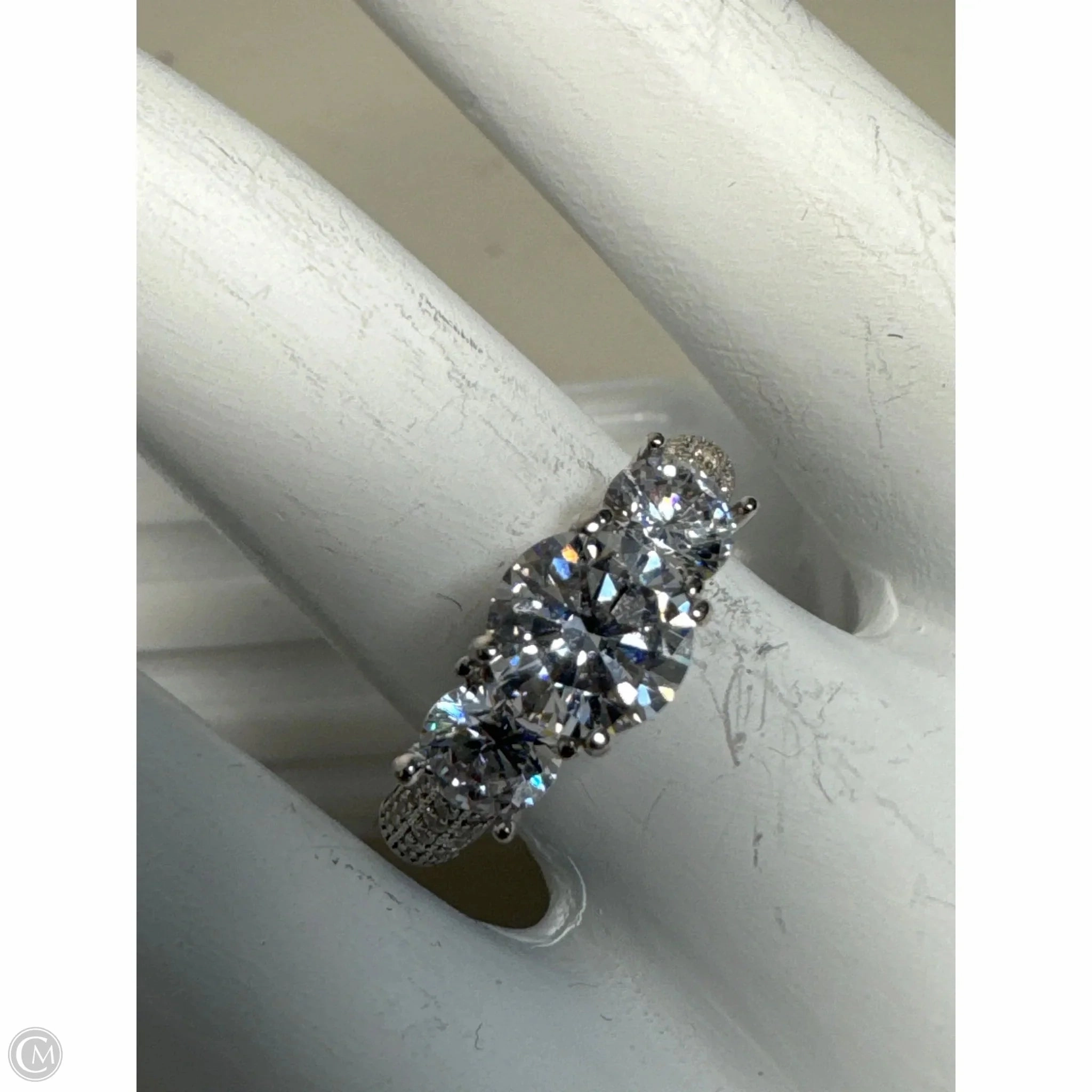 Ring Sterling Silver By Cmb, Size: 7