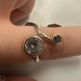 Ring Sterling Silver By Cmc, Size: 7.5