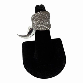 Ring Sterling Silver By Jcp In Silver, Size:7.5