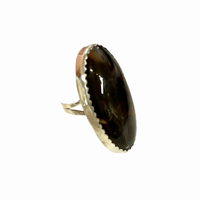 Ring Sterling Silver, Size: 10