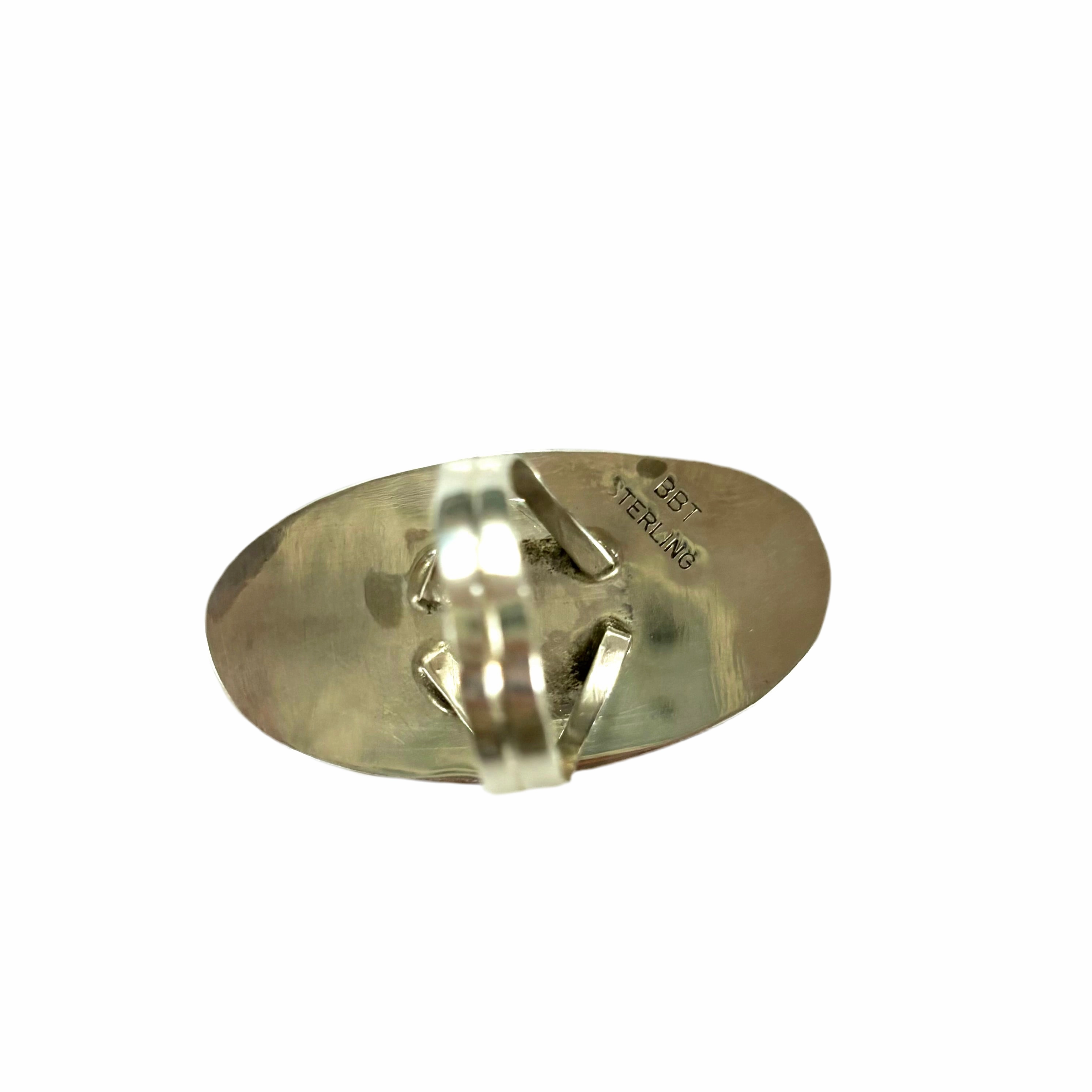 Ring Sterling Silver, Size: 10