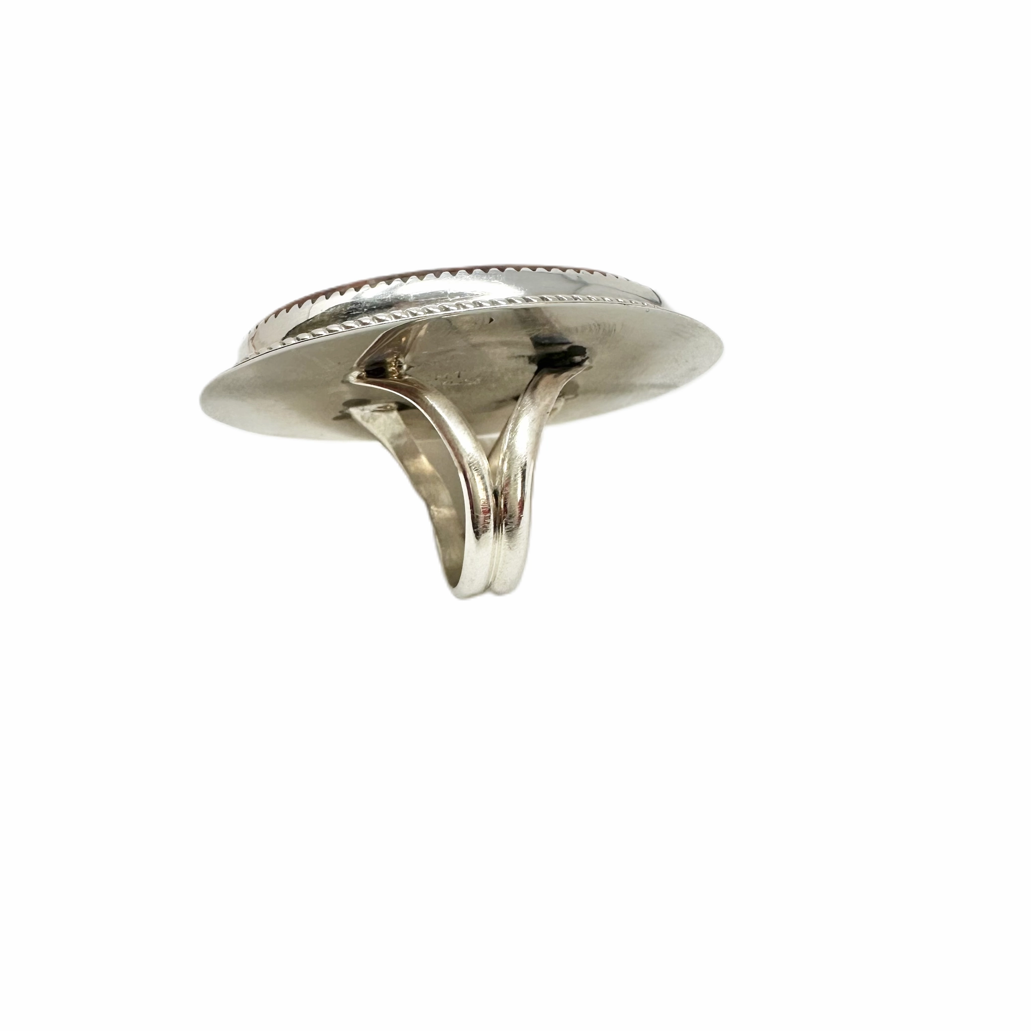 Ring Sterling Silver  Size: 8