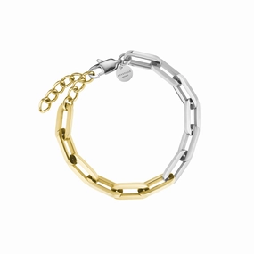 Rosefield Duotone Chain Gold Bracelet JBDCG-J708