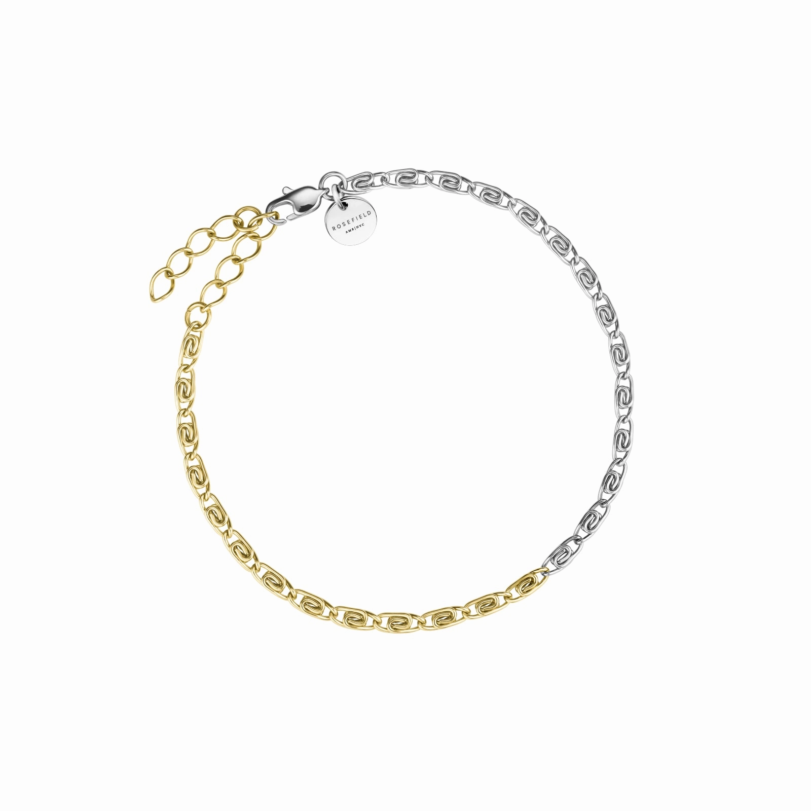 Rosefield Duotone Swirl Gold Bracelet JBDSG-J706