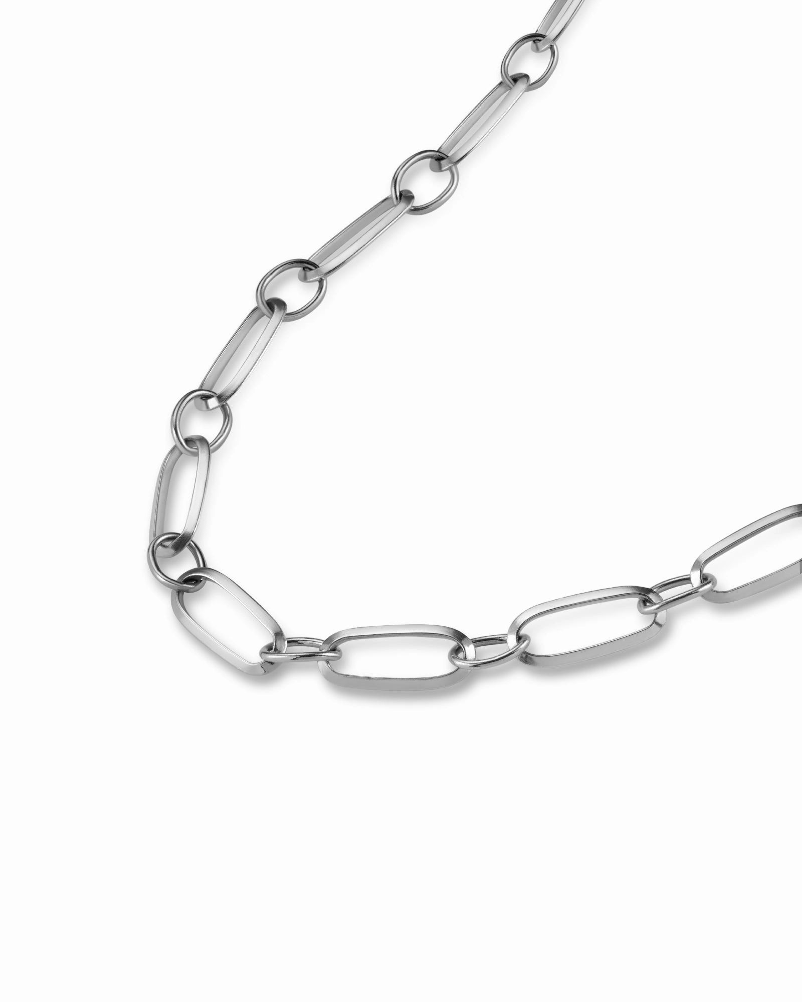 Rosefield Oval Silver Bracelet JBOLS-J541