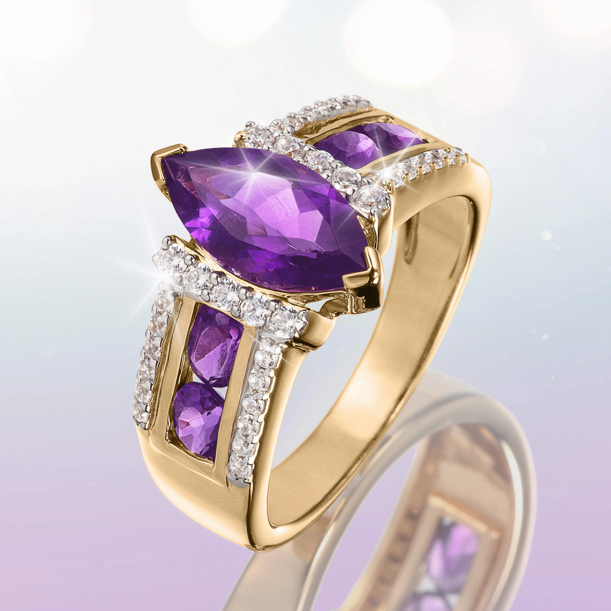 Royal Marquise Ladies Ring