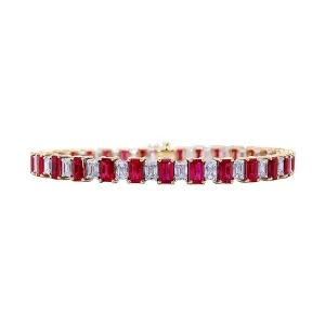 Ruby and Diamond Bracelet