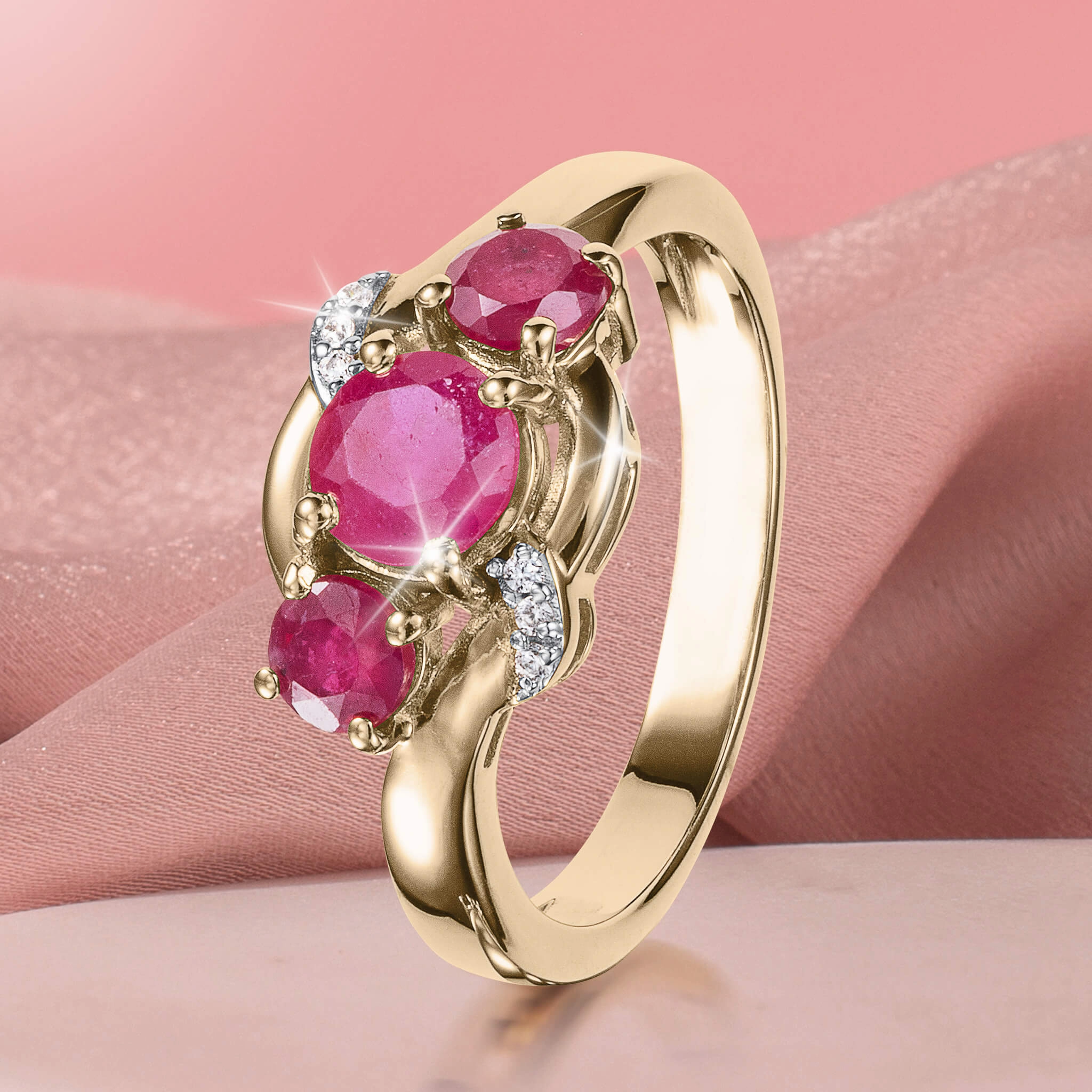 Ruby Glow Ring