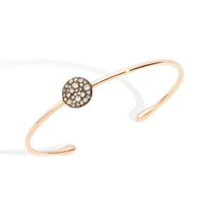 Sabbia Cuff with Brown Diamonds
