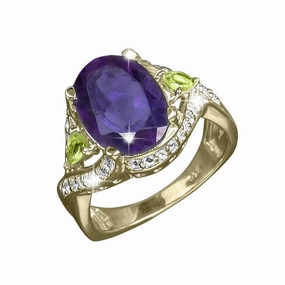 Sansiri Amethyst Ring