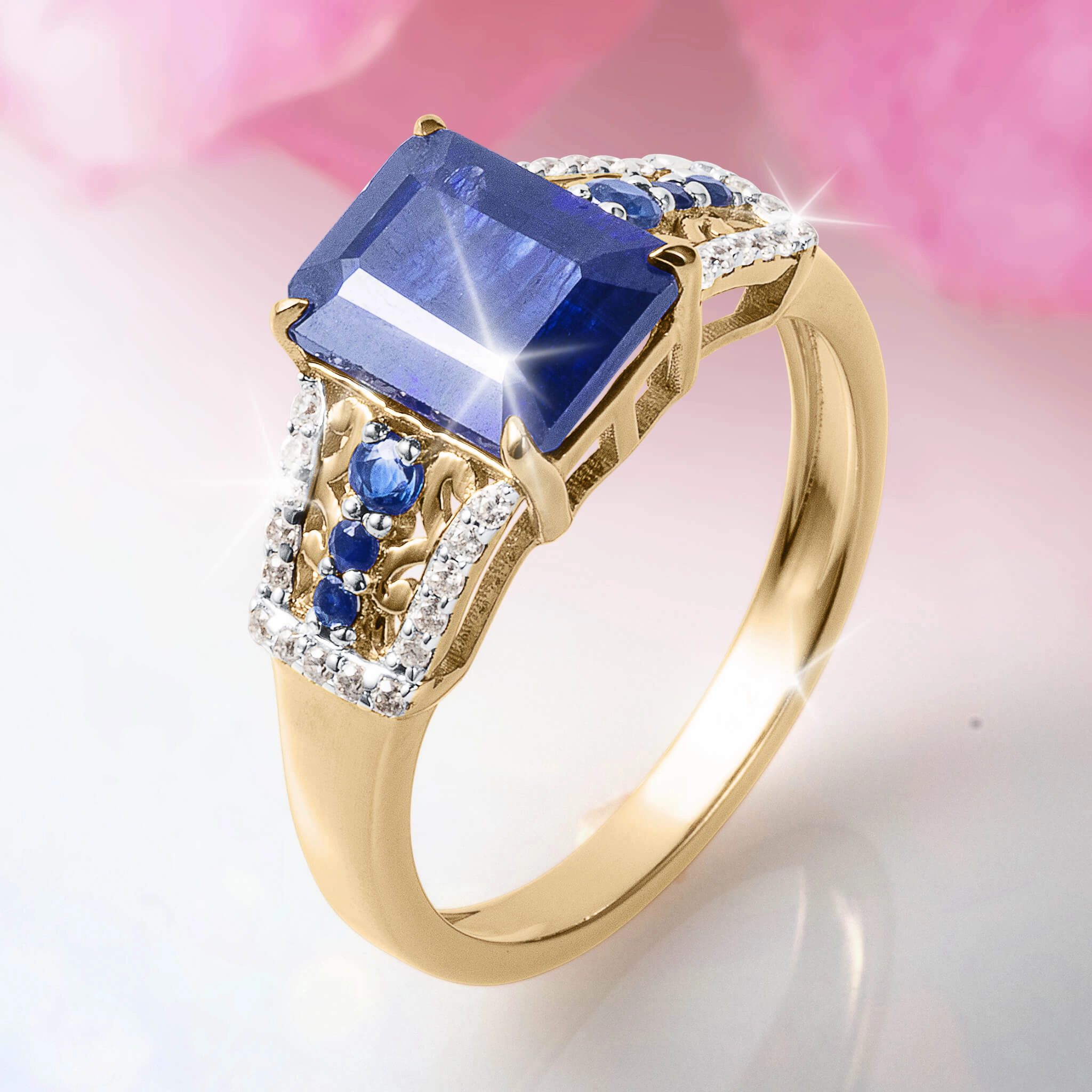 Sapphire Twilight Ring