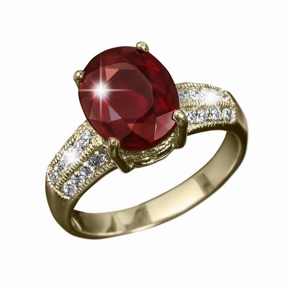 Scarlet Vermilion Ring