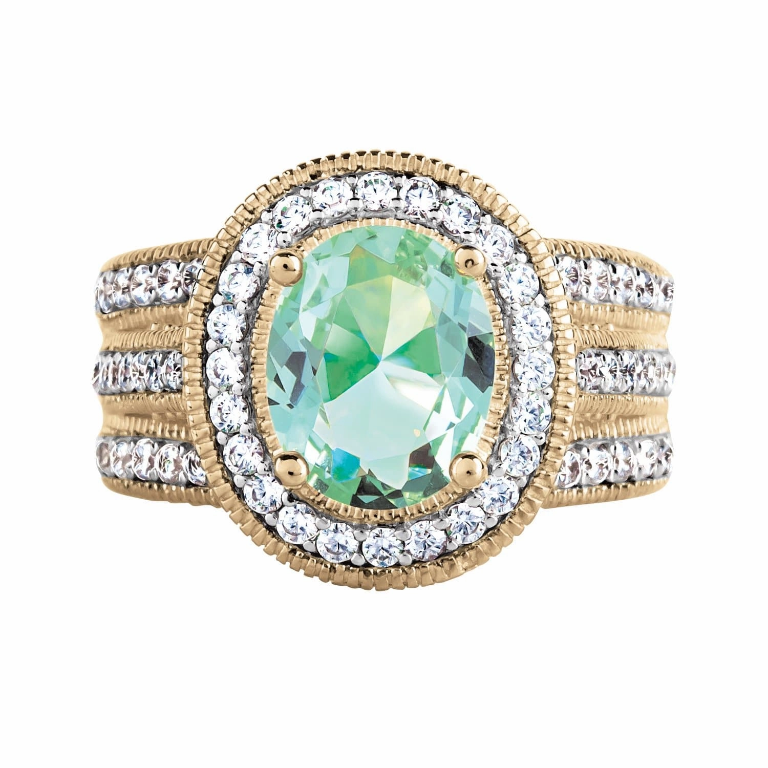 Seafoam Green Ring