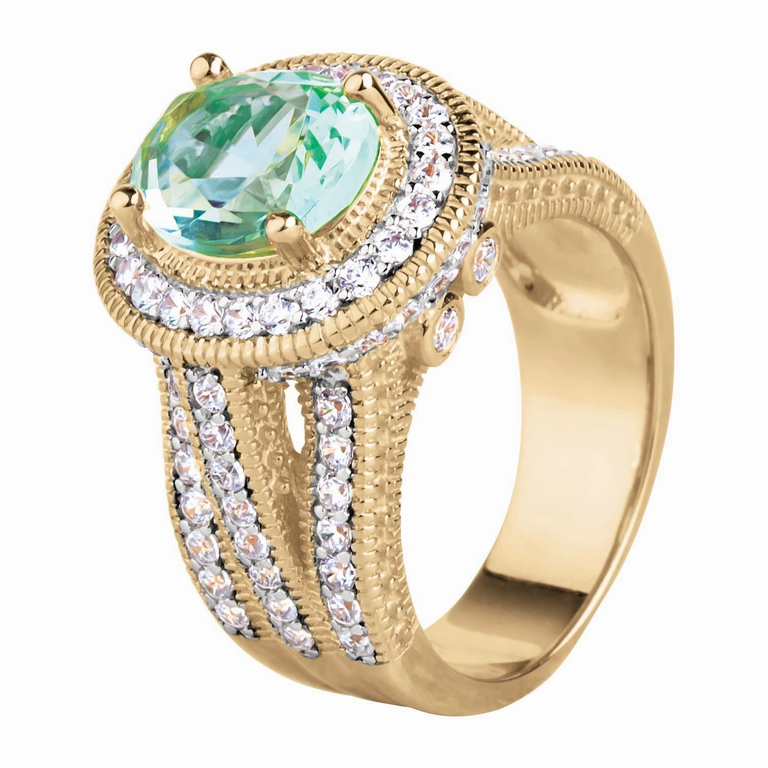 Seafoam Green Ring