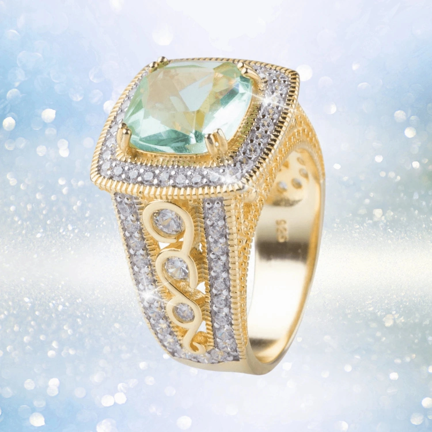 Seafoam Princess Ring