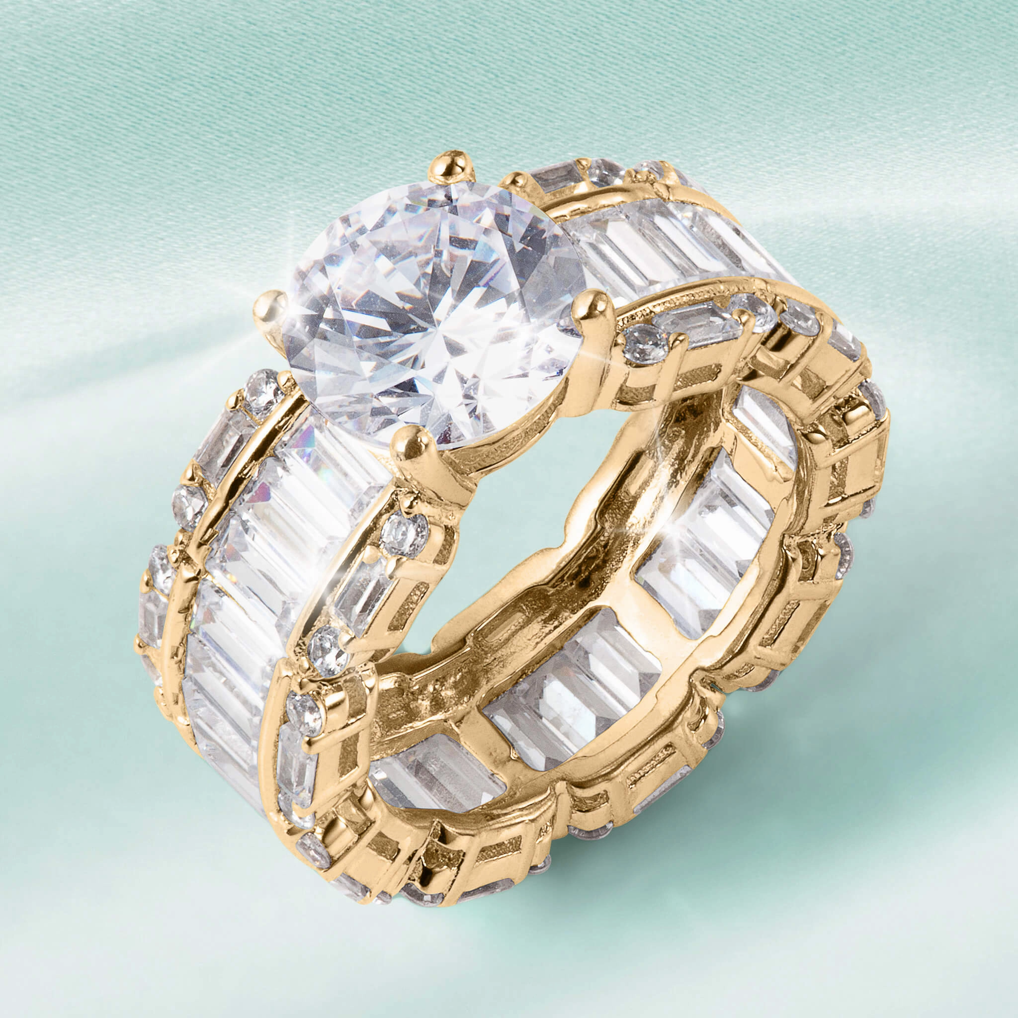 Serenity Solitaire Ladies Ring