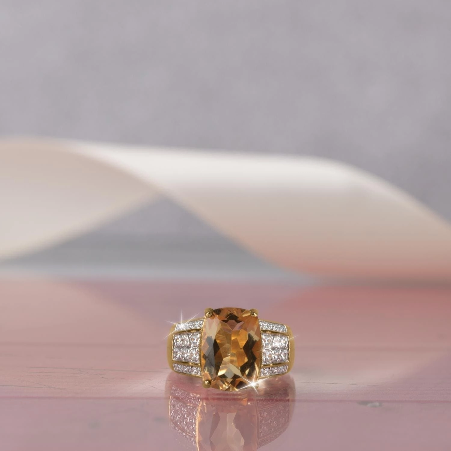 Seville Citrine Ring