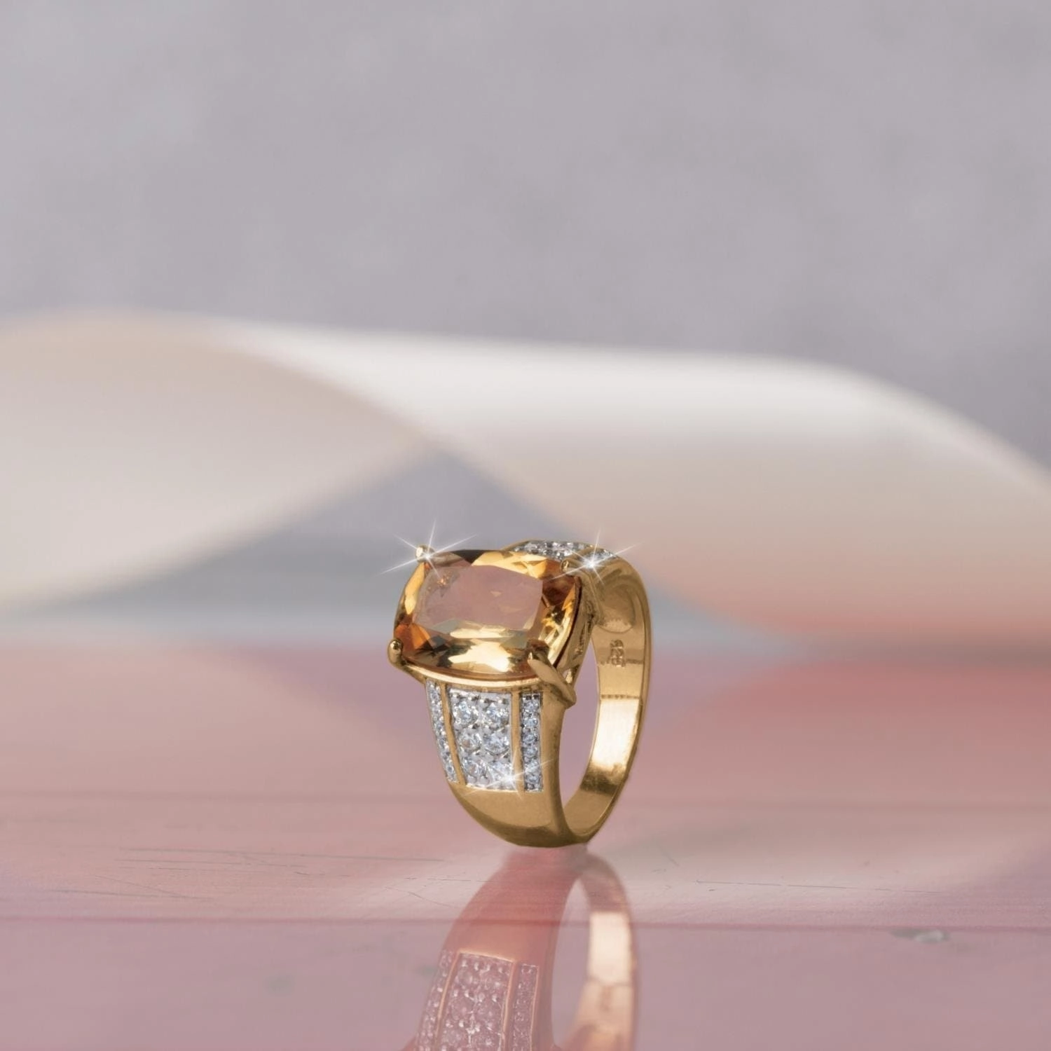 Seville Citrine Ring