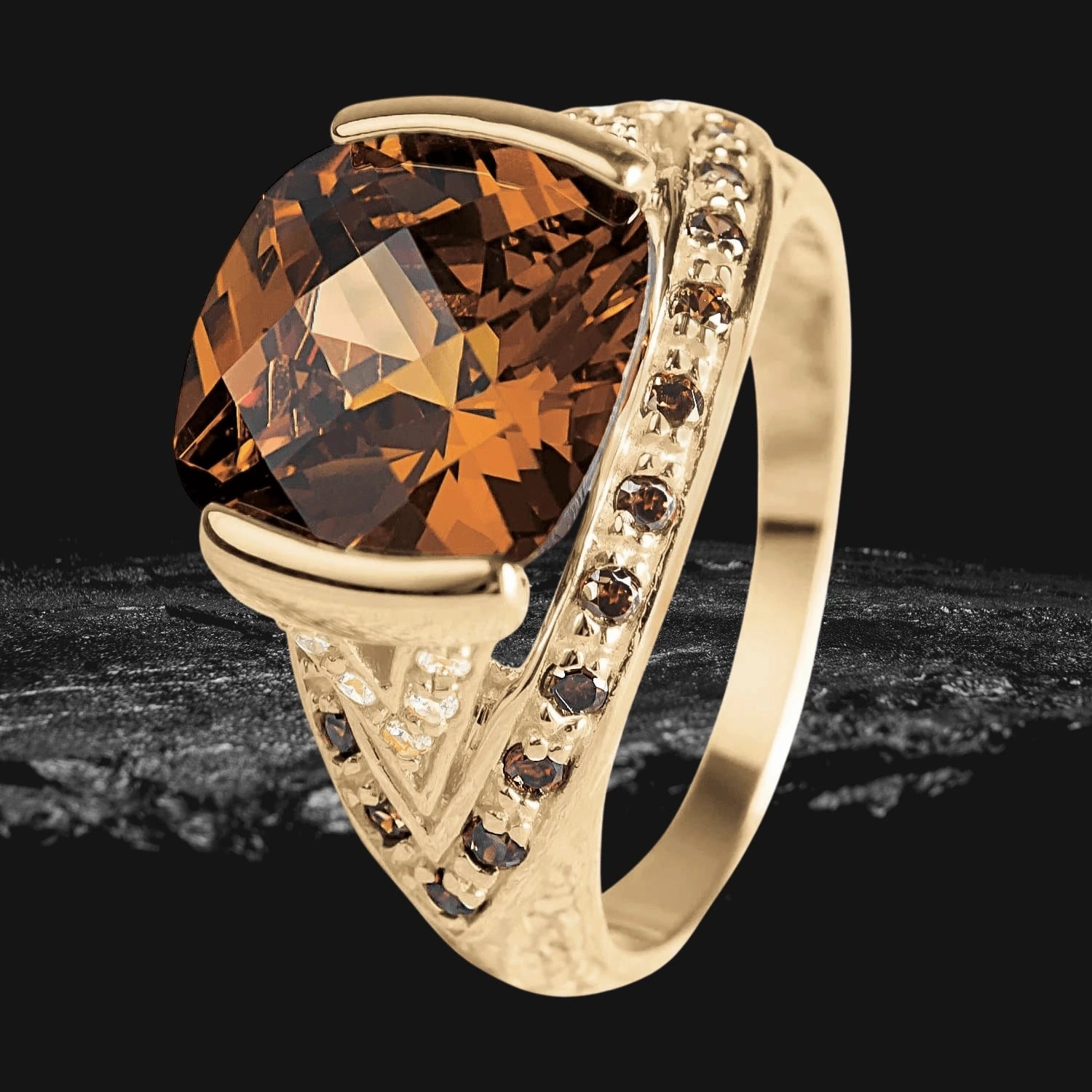 Sienna Coffee Ring