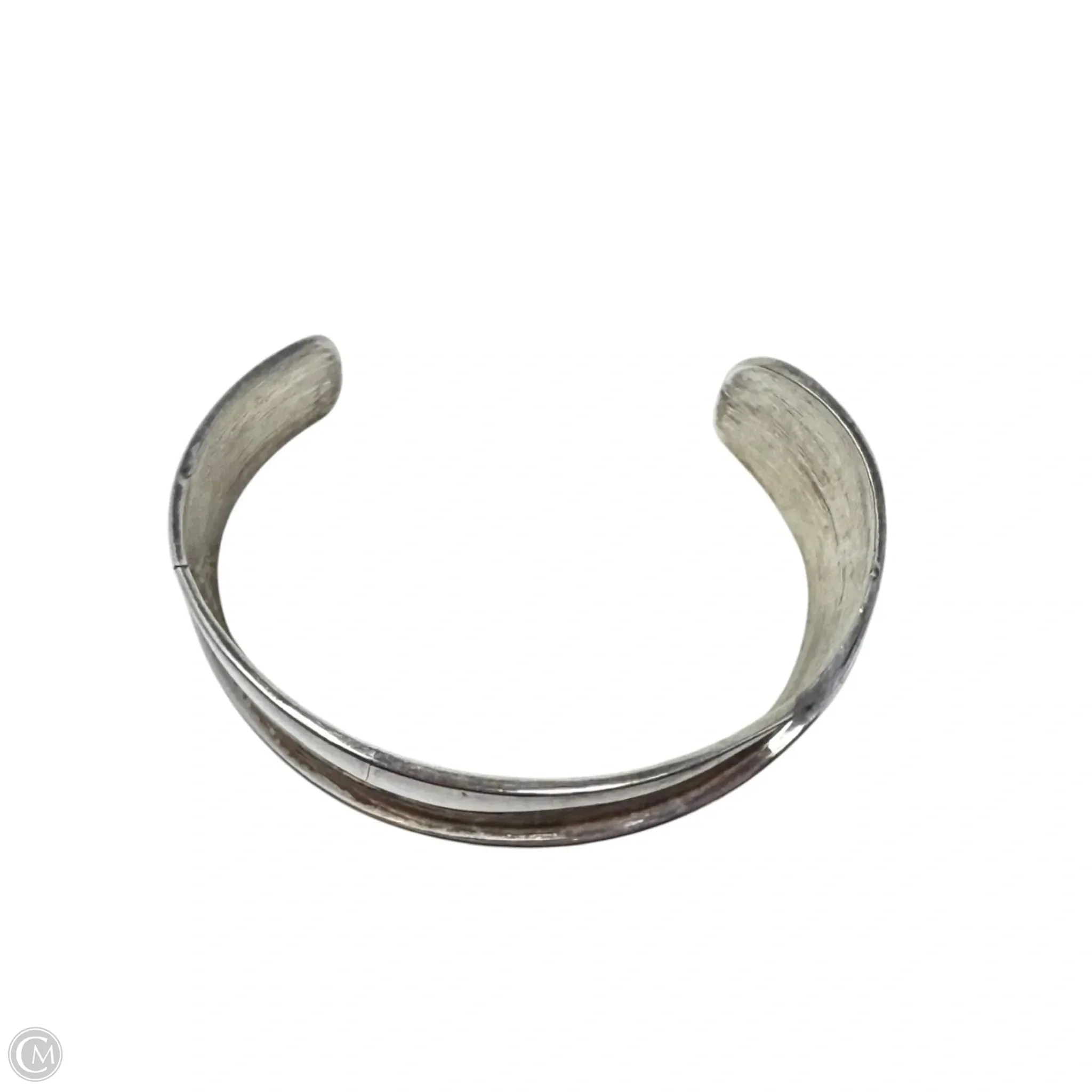 Silver Tone Cuff Bracelet By Doncaster