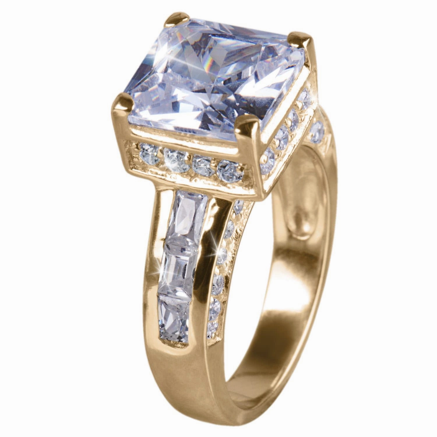 Silver Screen Glamor Ring