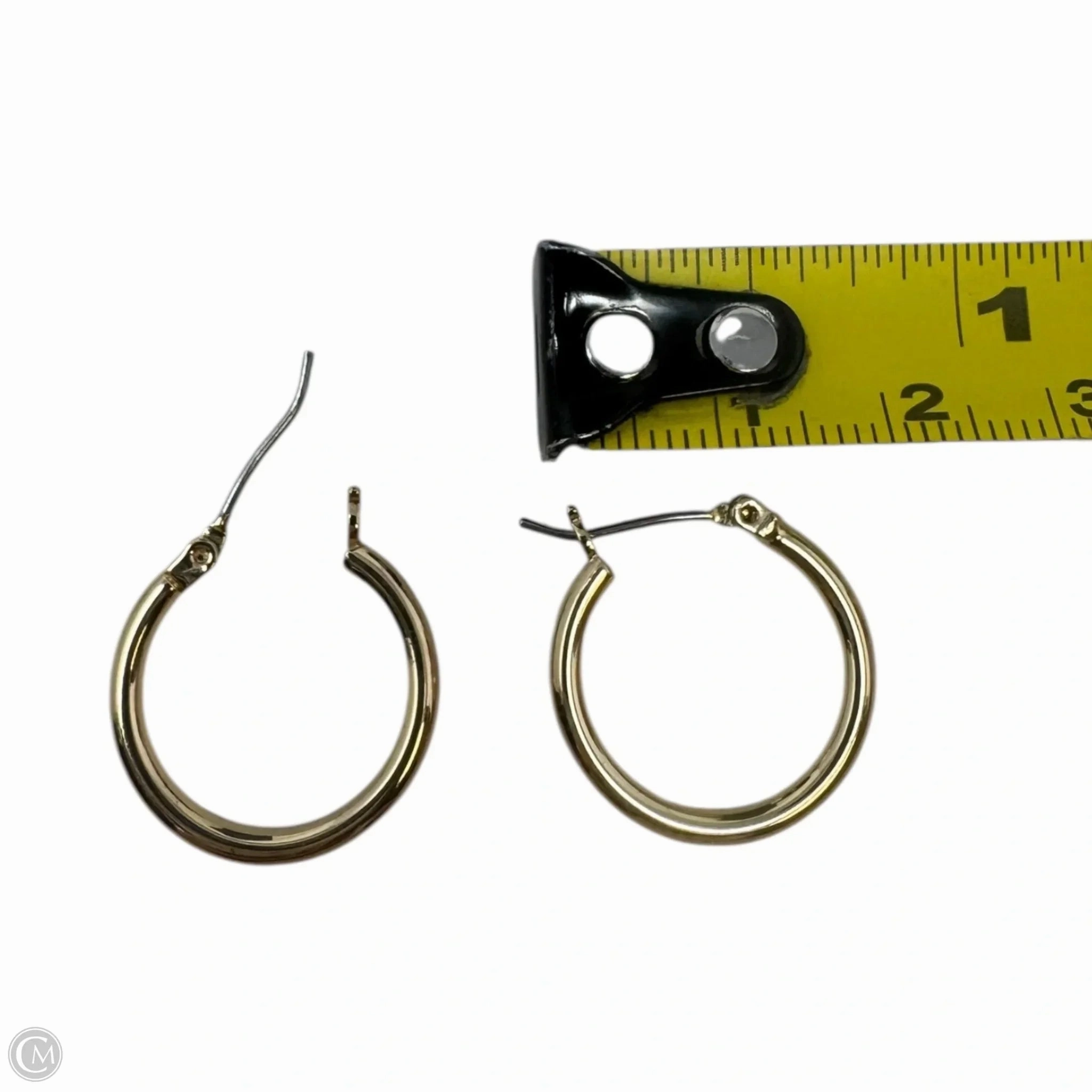Simple Gold Hoop Earrings