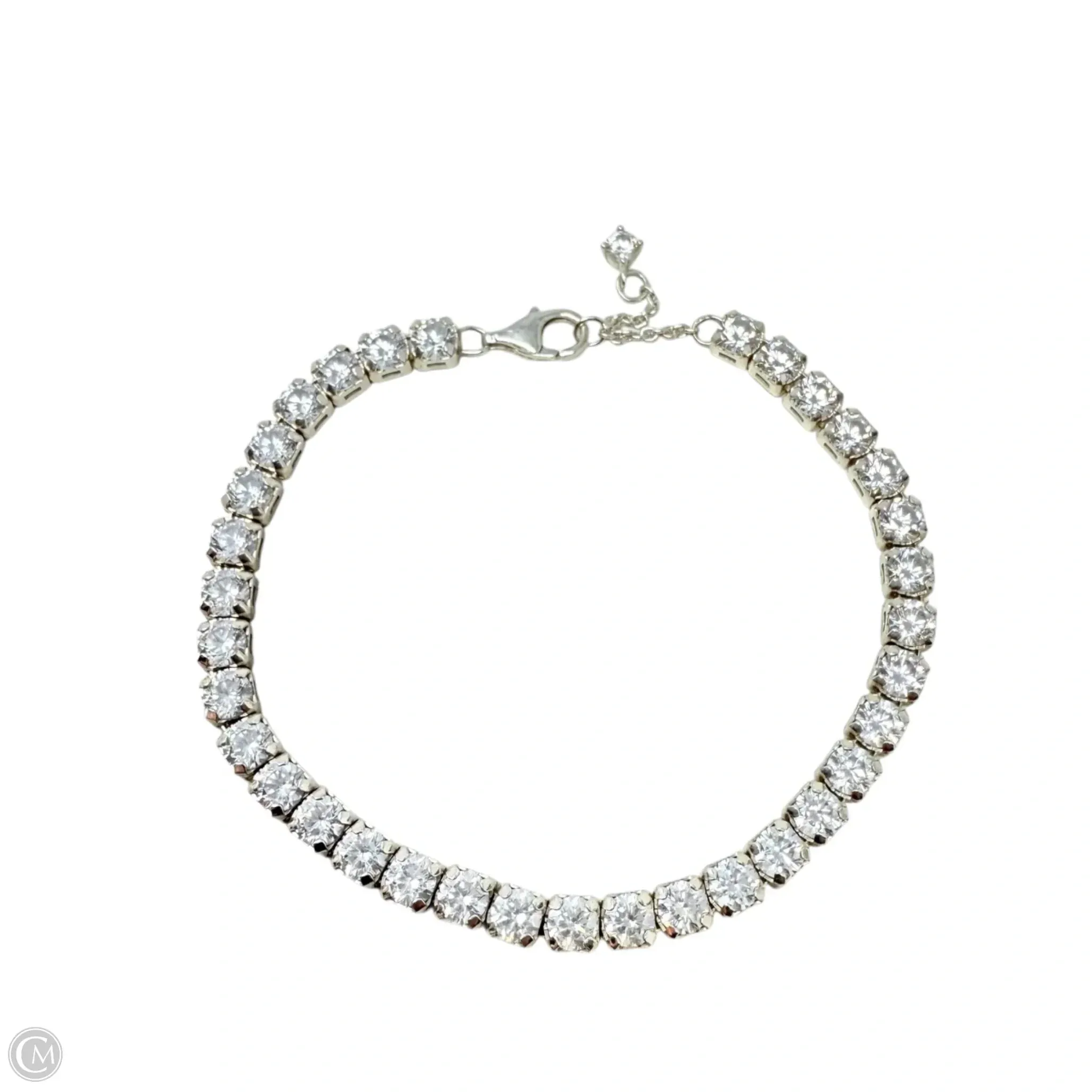 Sparkling Tennis Bracelet Sterling Silver By Pandora