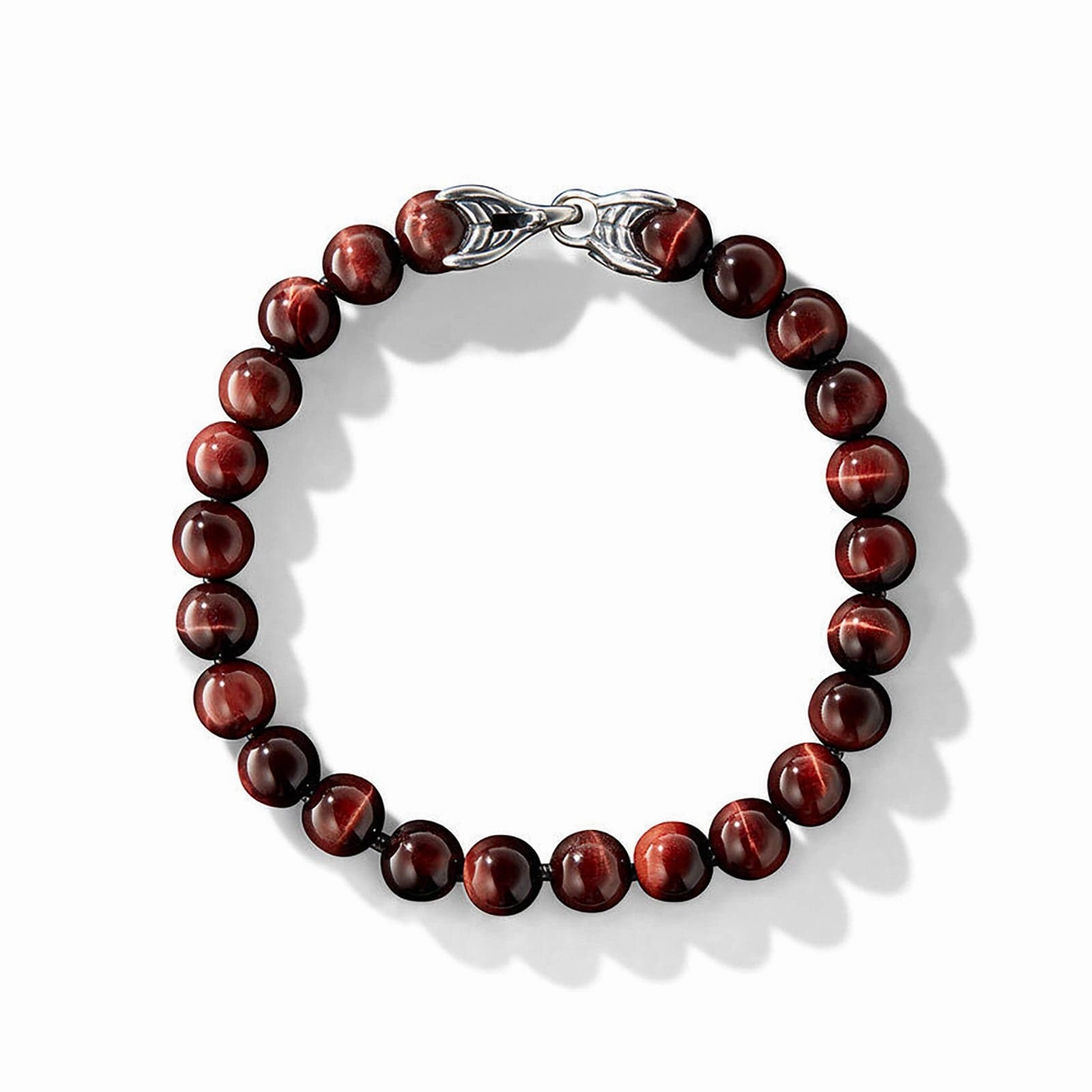 Spiritual Bead Bracelet in Red Tiger's Eye