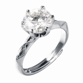 Stella Moissanite Ladies Ring