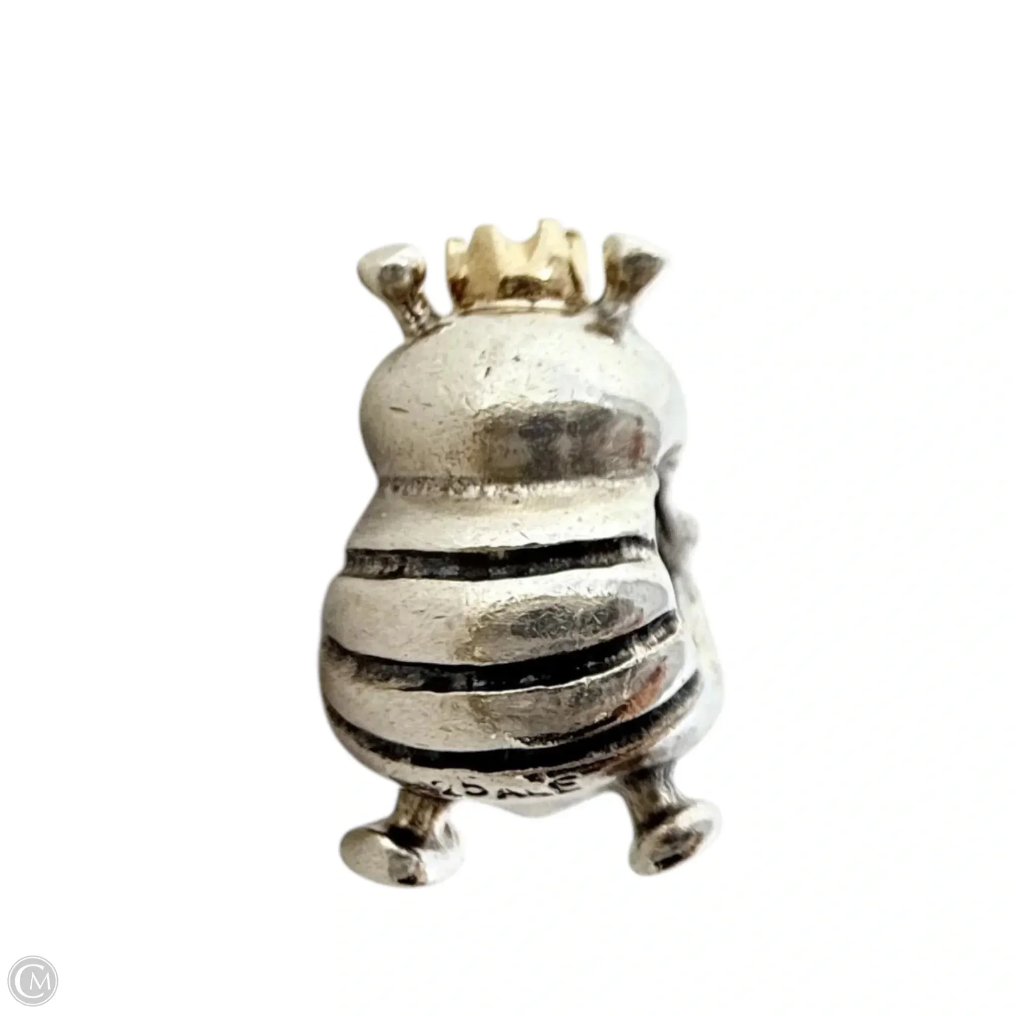 Sterling Silver & Gold Queen Bee Bracelet Charm By Pandora