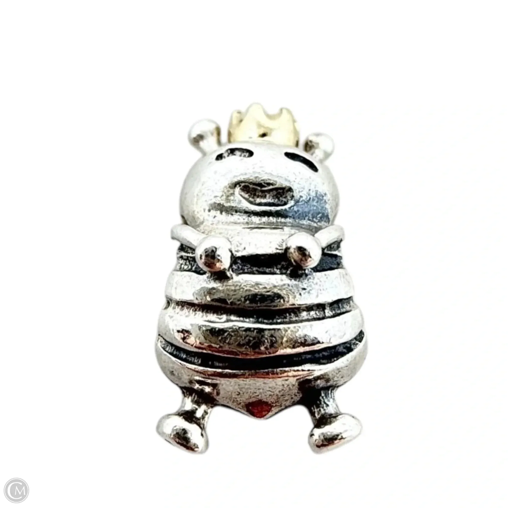 Sterling Silver & Gold Queen Bee Bracelet Charm By Pandora